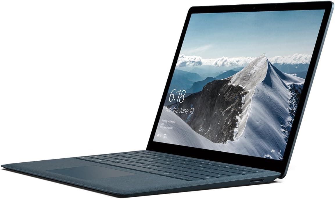Microsoft Surface Laptop (Intel Core i7, 8GB RAM, 256 GB) - Cobalt Blue (Renewed)