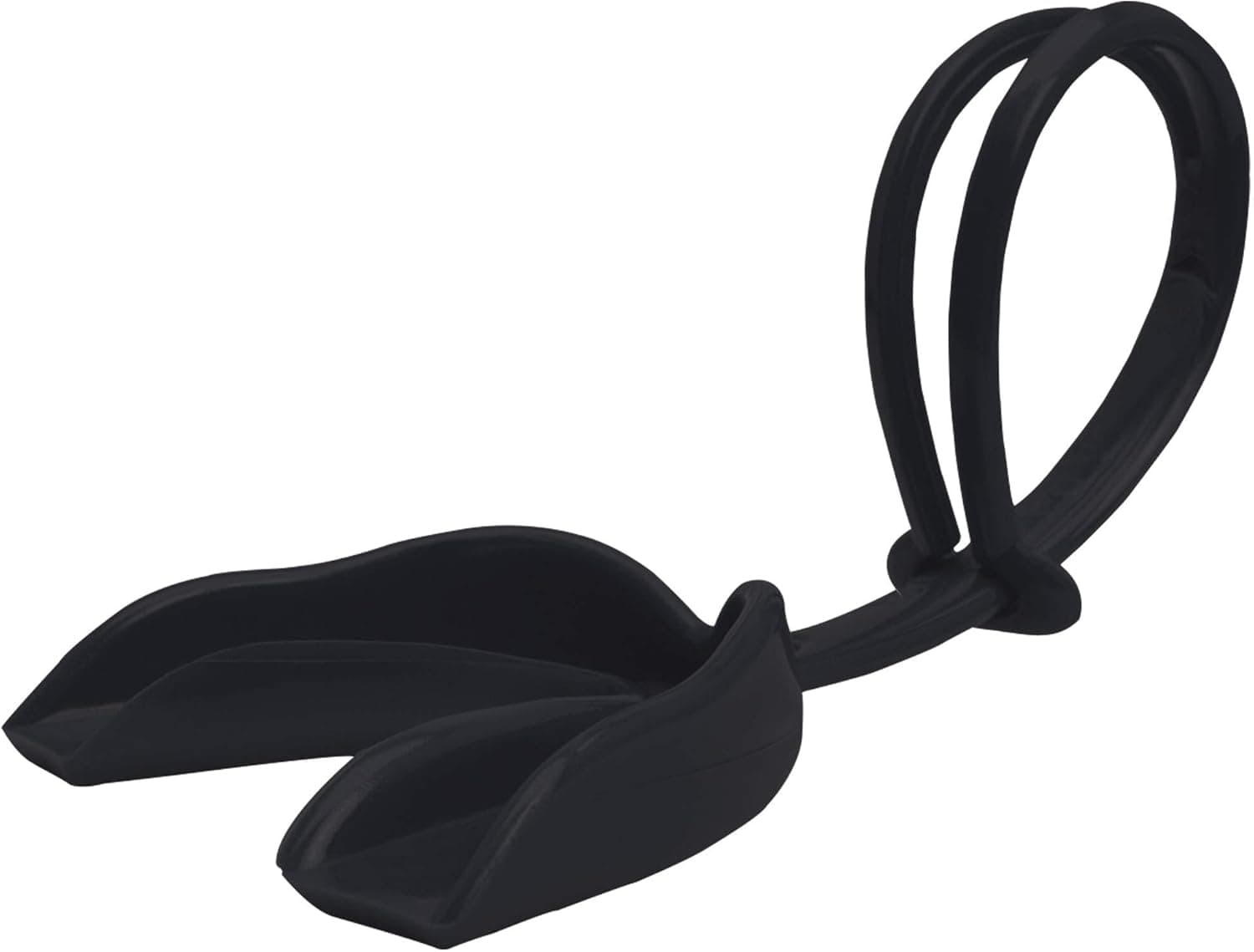 ADAMS USA Mouthguard with Strap, Black