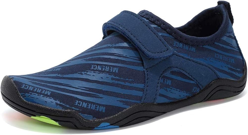 FANTURE Girls & Boys Water Shoes Lightweight Comfort Sole Easy Walking Athletic Slip on Aqua Sock(Toddler/Little Kid/Big Kid)