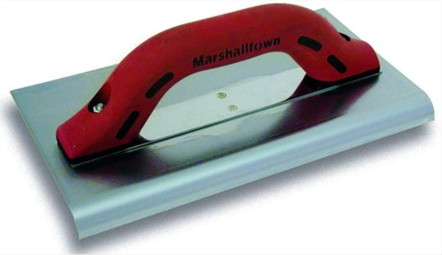 MARSHALLTOWN The Premier Line 132SSD 10-Inch x 6-Inch Big "I" Stainless Steel Edger-1/2-Inch Radius, 5/8-Inch Lip DuraSoft Handle