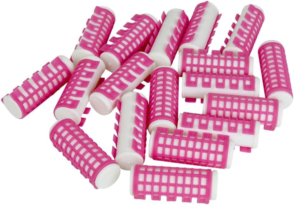 Evelots Heated Hair Curlers-Rollers-1 Inch Diameter-Pro Salon-Safe Hair-Set/18