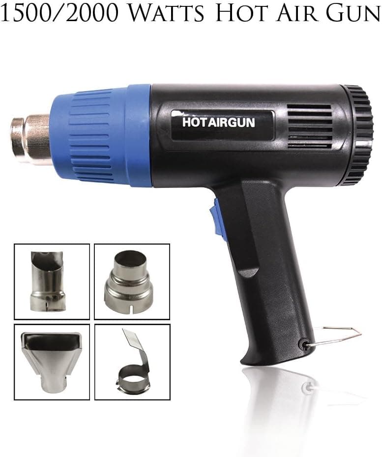 PARTYSAVING Home Master Power 1500/2000 Watts Hot Heat Air Gun Adjustable Temperature Full Size APL1300