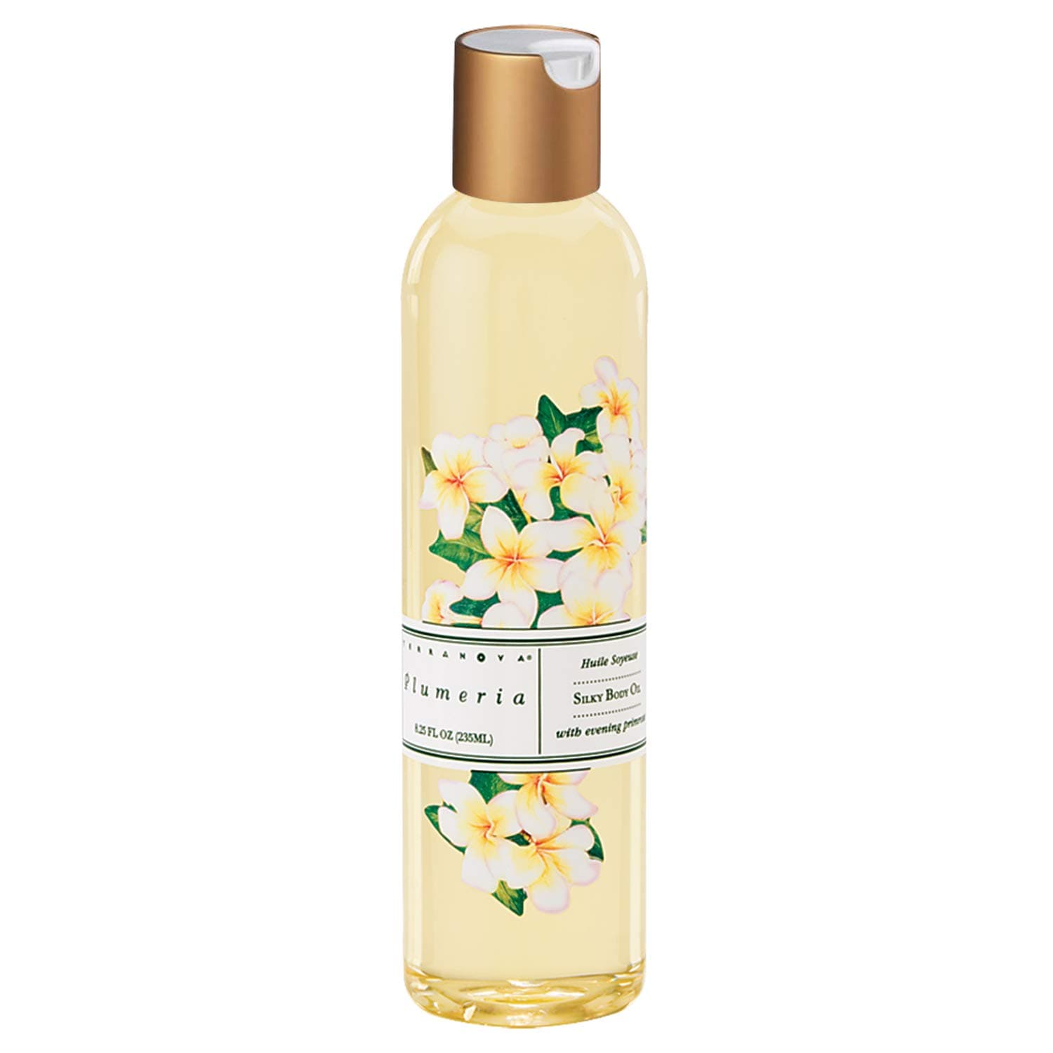 Terranova | Silky Body Oil | 8.25oz (Plumeria)