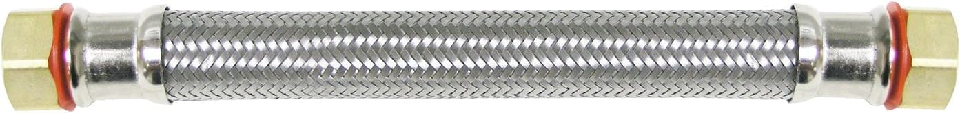 Watts LFBK LBF-18 Stainless Steel Water Heater Supply Line, 18-Inch