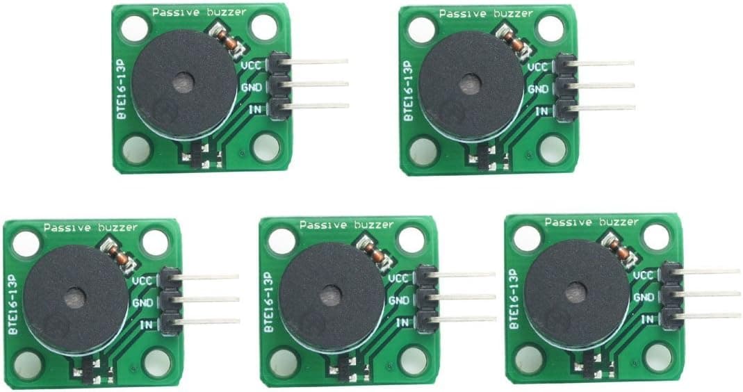 WINGONEER 5PCS New Version Passive Buzzer Module for Arduino