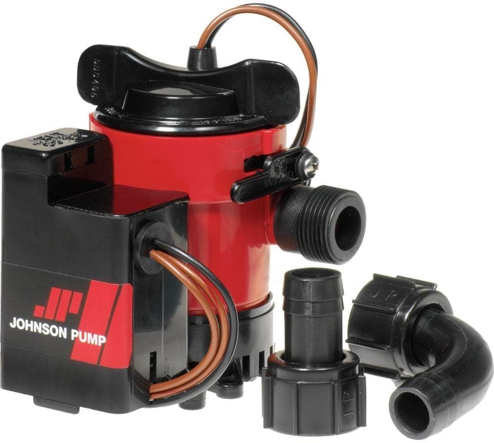 JOHNSON PUMP 750GPH AUTO BILGE PUMP 3/4'' HOSE MAG SWITCH 12V JOHNSON PUMP 750GPH AUTO BILGE PUMP 3