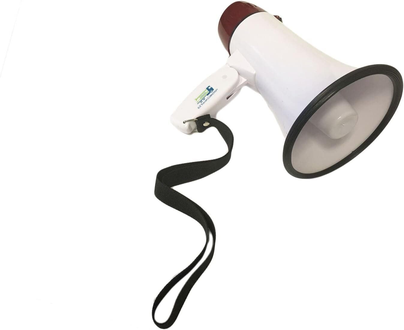 EZ Travel Collection Mega Phone MG655 Loud Speaker Bull Horn Amp Megaphone Microphone