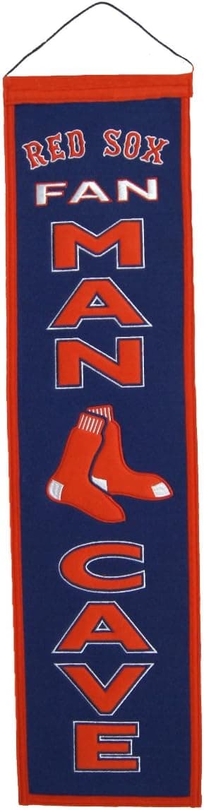 Winning Streak MLB Boston Red Sox Man Cave Banner