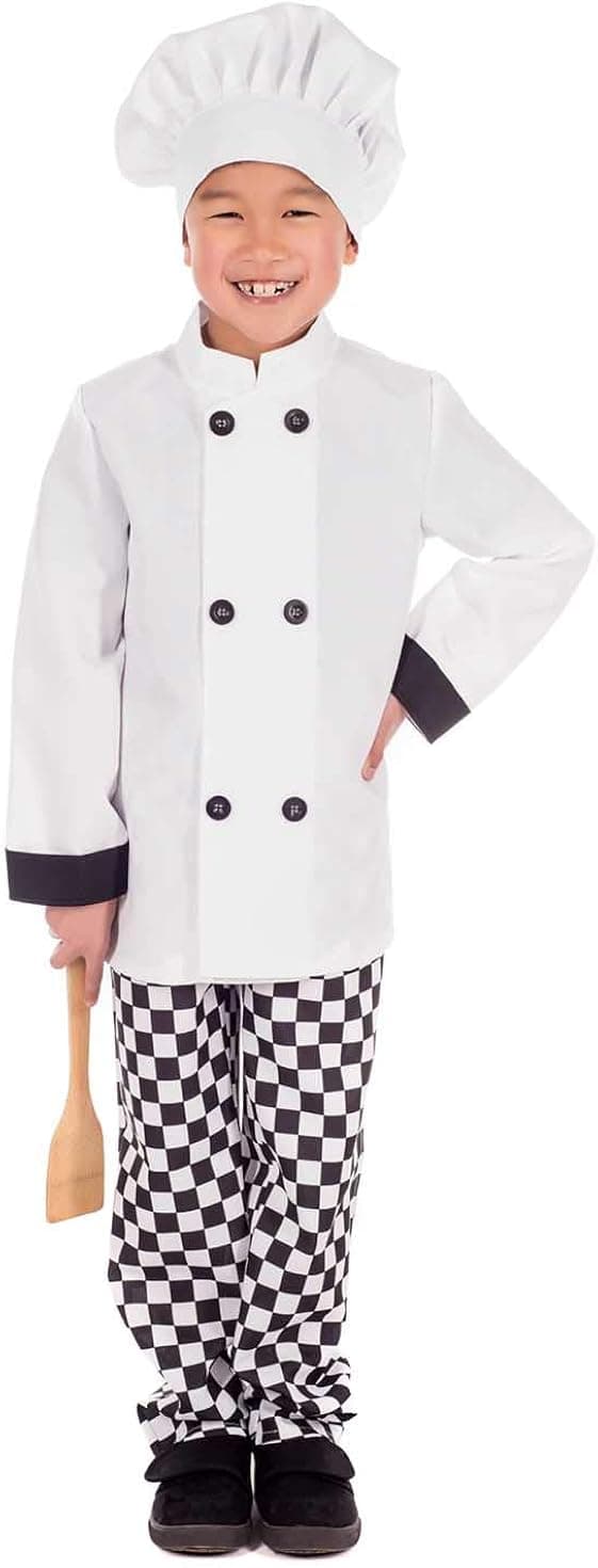 fun shack Chef Costume For Kids, Kids Chef Costume, Chef Outfit For Kids, Chef Costume Boys, Chef Kids Costume