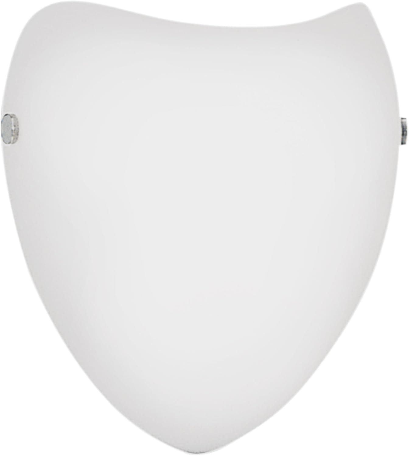 Eglo 82083A Viva Wall Sconce, White/Matte Nickel