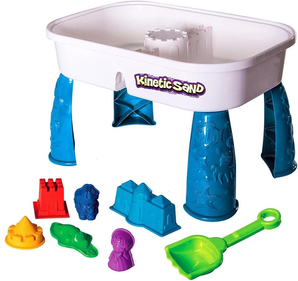 Kinetic Sand Activity Table Molds Sand Playset