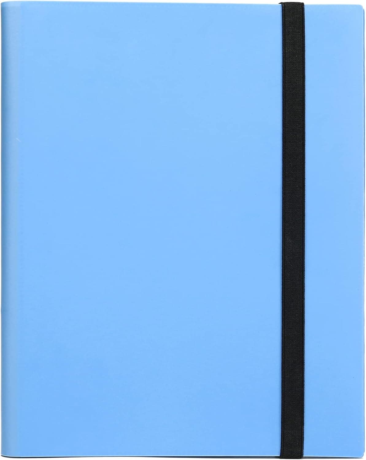 HAPPYLIVE SHOPPING 9-Pocket Card Binder with Sleeves, Fits 360 Cards, Side Loading Pocket Baseball Binder, Collector Album Folder for TCG, Sports Cards(Baby Blue)
