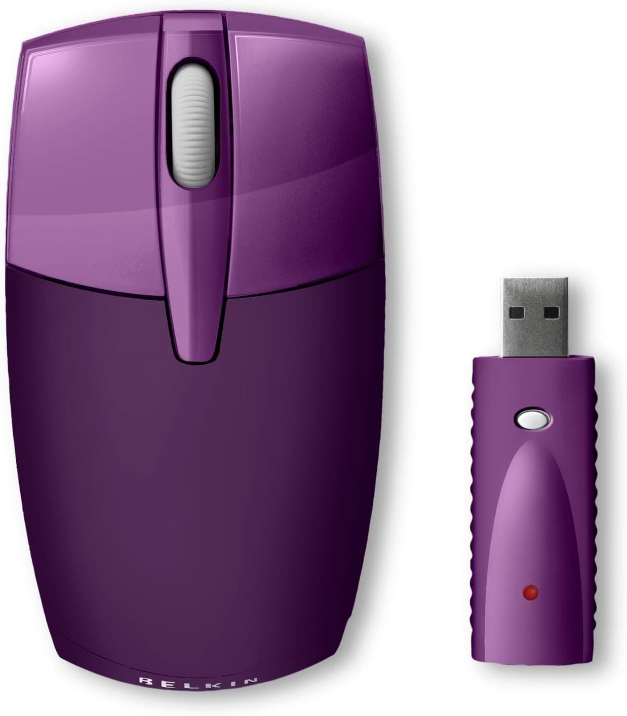 Belkin Wireless Mobile Mouse (Aubergine/Grape)