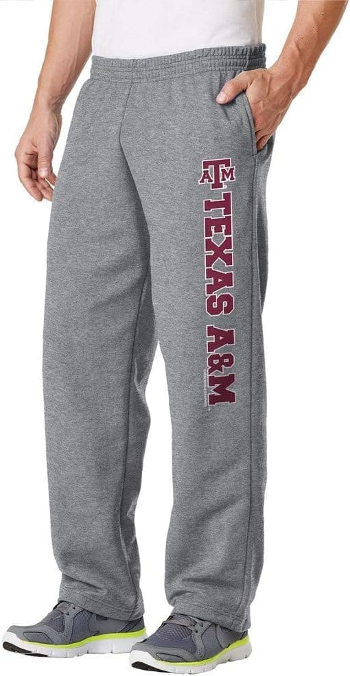 Elite Fan Shop NCAA Mens Sweatpants Gray Captains