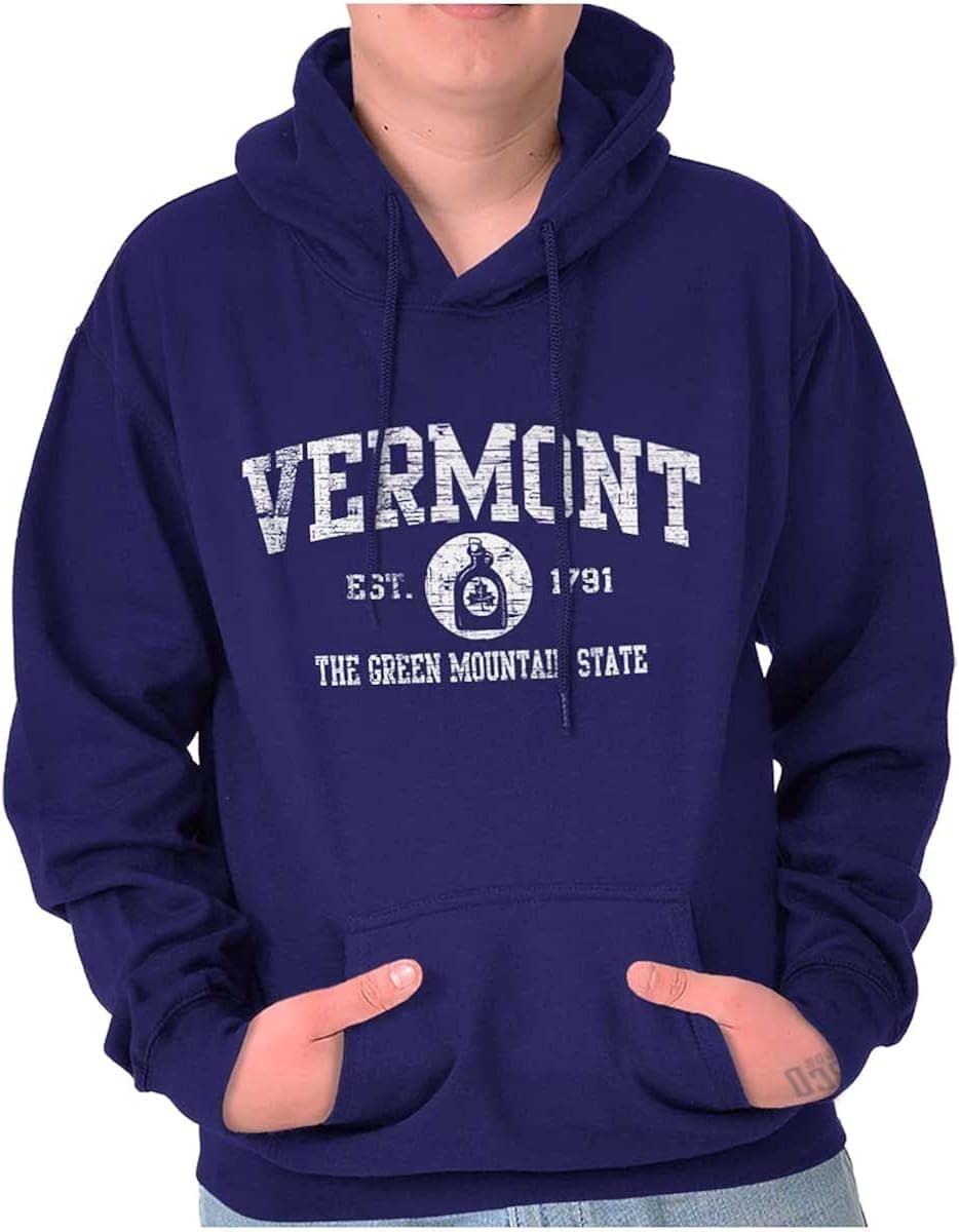 Vermont Green Mountain Maple Syrup Hoodie Sweatshirt Women Men