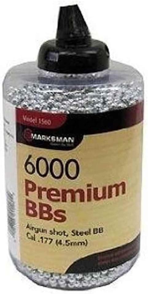 Marksman 1560 0.177 Caliber BB's, 6000-Count