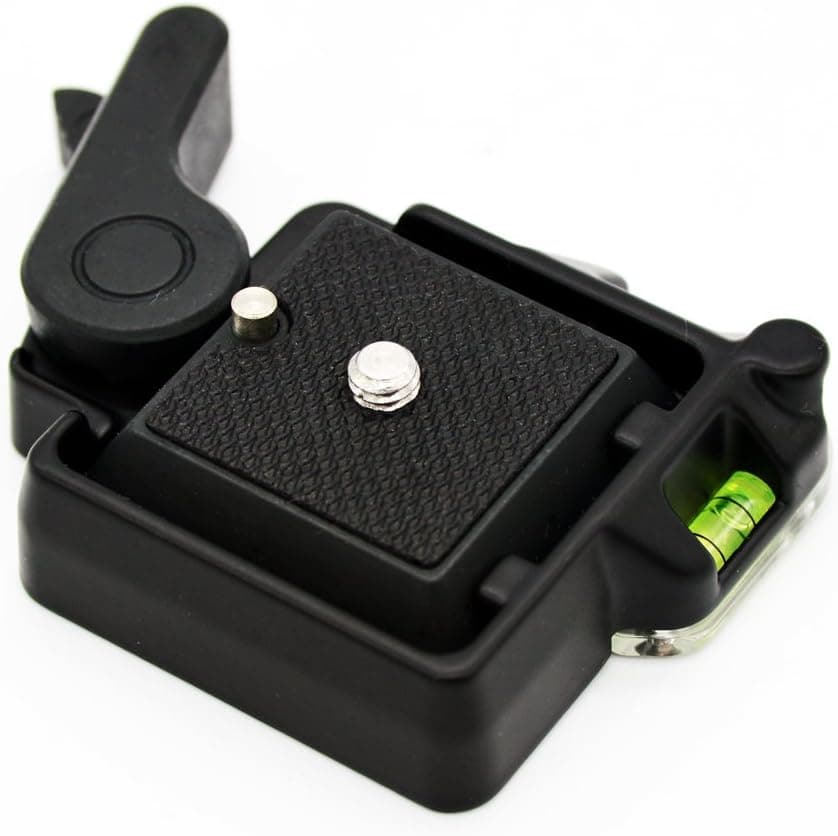 Andoer Compact Quick Release Assembly Platform Clamp + Quick Release Plate for Giottos MH630 Camera Mount MH7002-630 MH5011