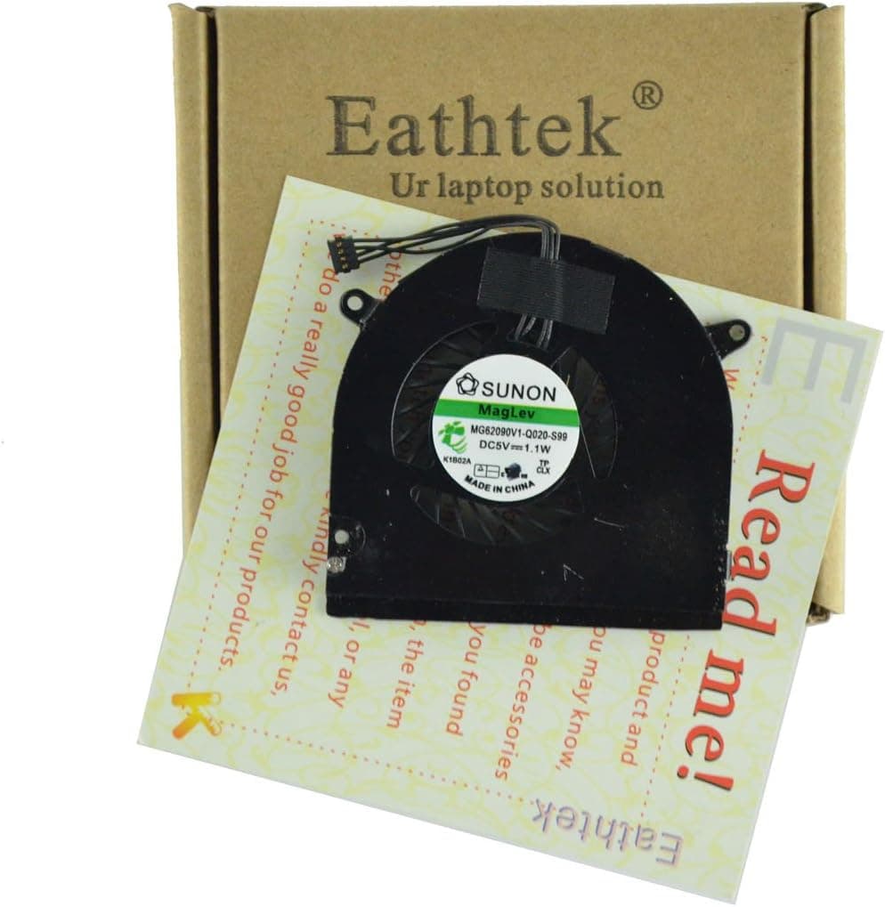 Eathtek Replacement Cooling Fan Compatible for Apple A1278 MacBook Pro 13.3" 13" Aluminum Unibody ZB0506AUV1-6A (B3657.13.V1.F.GN).