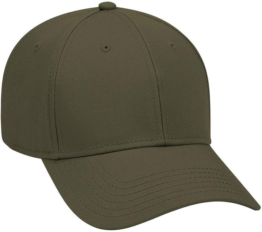 OTTO 6 Panel Low Profile Superior Cotton Twill Cap