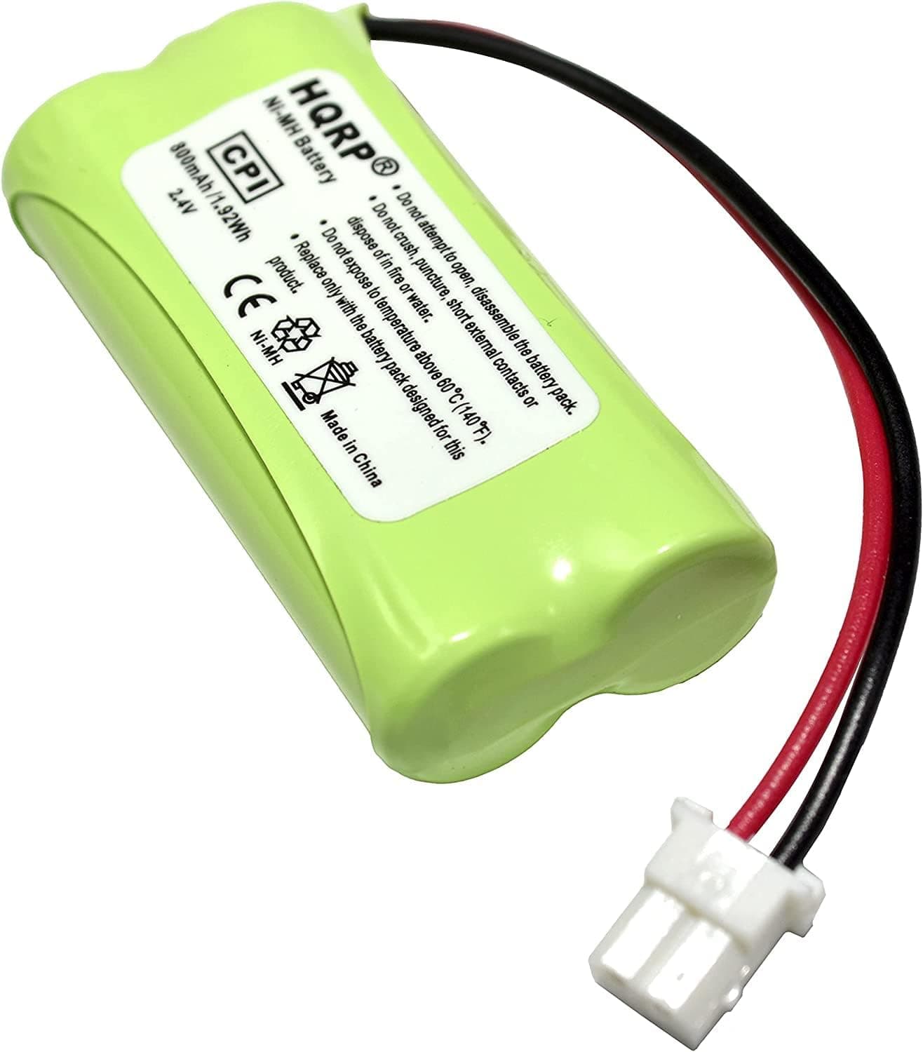 HQRP Phone Battery Compatible with VTech CS6124, CS6124-11, CS6124-2, CS6124-21, CS6114, CS6114-11, CS6114-2, CS6114-21, CS6309, CS6319, CS6319-2, CS6319-3, CS6319-4, CS6319-5 Cordless Telephone