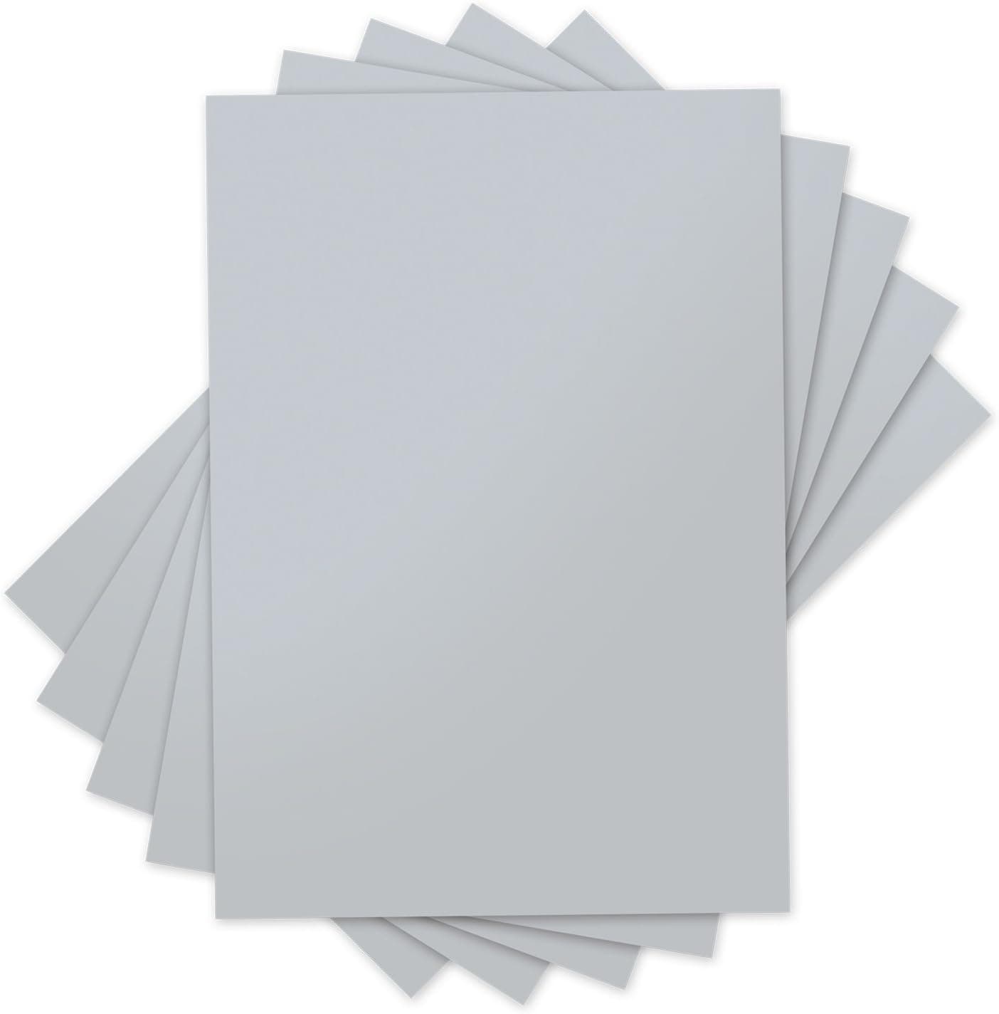 Sizzix 5 Inksheets Transfer Film Sheets, 4 by 6", Silver