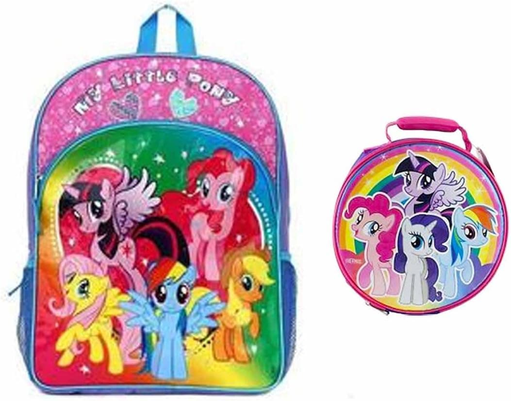 My Little Pony 17" Backpack & Matching Lunch Tote