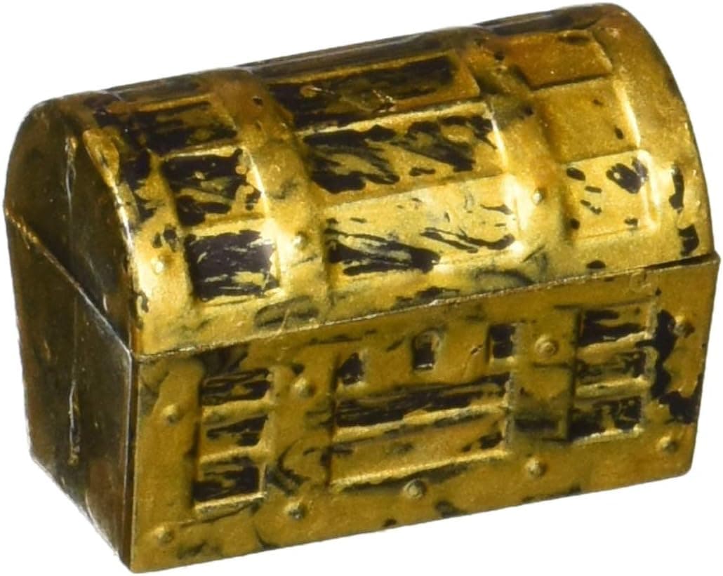US Toy Dozen Mini Pirate Gold Treasure Chests
