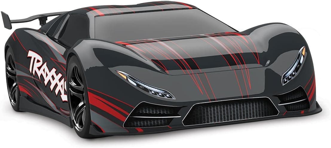 Traxxas XO-1 1/7 Scale AWD Supercar with TQi 2.4GHz Radio System, TSM & Traxxas Link Wireless Module, Black