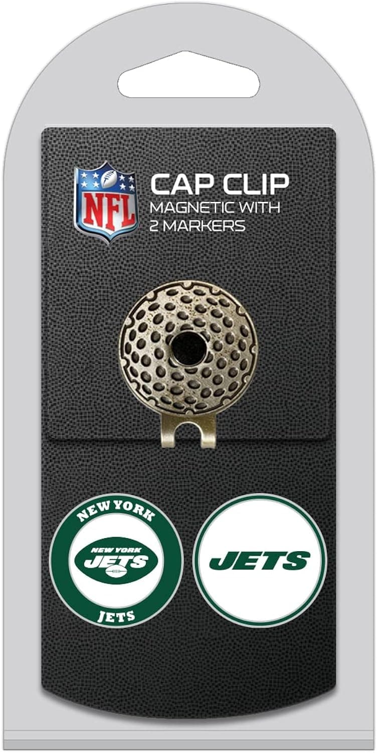 Team Golf NFL Gift Set Switchblade Divot Tool, Cap Clip, & 2 Double-Sided Enamel Ball Markers, Patented Design, Less Damage to Greens, Switchblade Mechanism