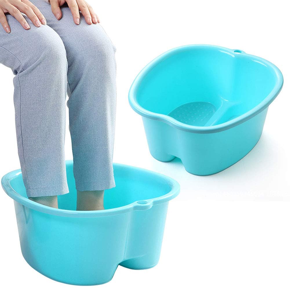 Foot Soaking Bath Basin, Large Size Feet Massager Tub, At Home Spa Pedicure Treatment
