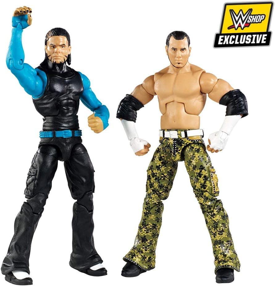 The Hardy Boyz - Mattel Action Figures 2-Pack Elite Collection - FYE Exclusive
