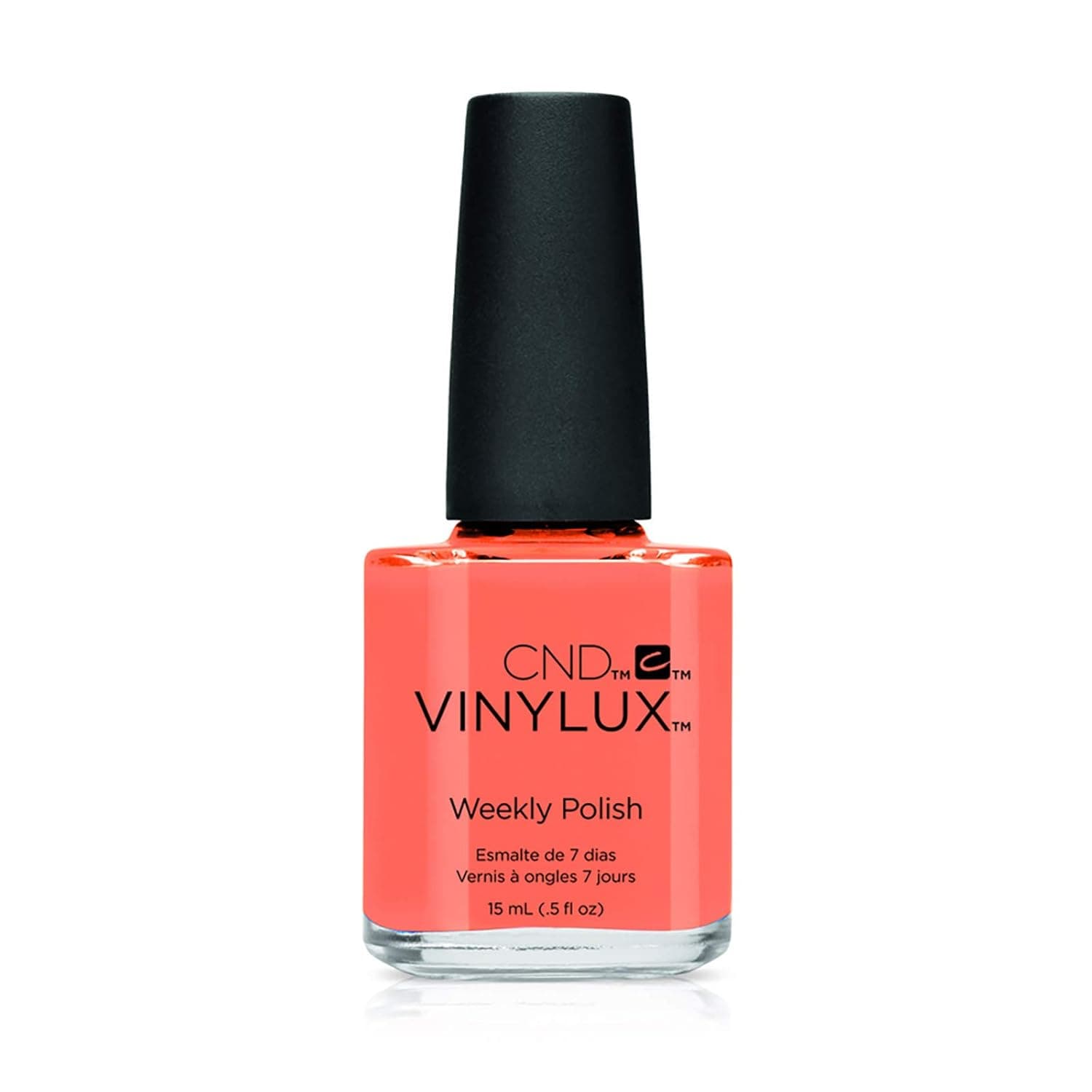 CND Vinylux Longwear Red Nail Polish, Gel-like Shine & Chip Resistant Color, 0.5 Fl Oz
