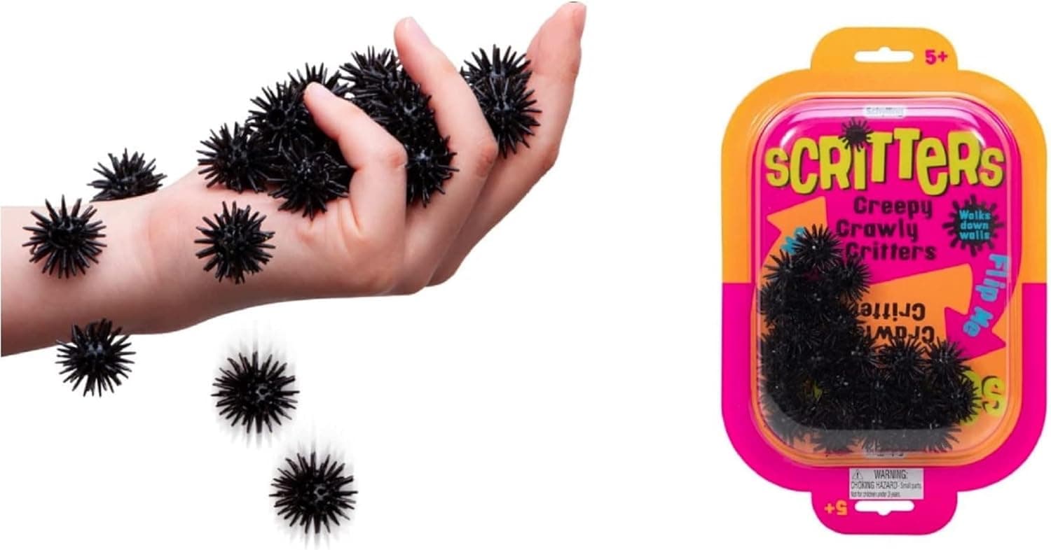 Creepy Crawly Scritters - walk down the wall! Pack of 24!