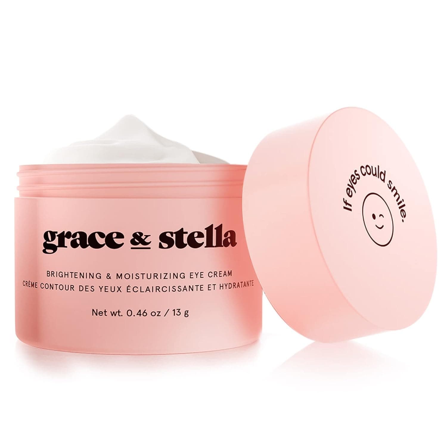 Eye Cream For Dark Circles, Bags And Puffiness (13 g) - Vegan Under Eye Cream For Wrinkles - Anti Aging Eye Cream - Eye Repair Cream by grace and stella