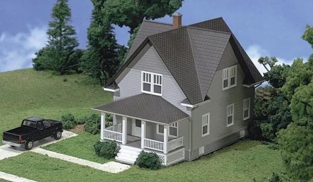 Kim's Classic 1920s American Home Kit HO Scale Atlas Trains