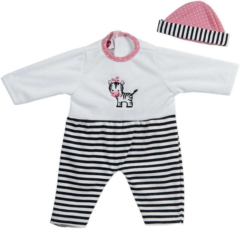 Adora Giggle Time Baby Doll Zebra Stripes Outfit