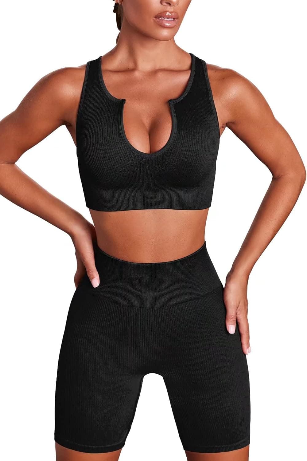 Hybrid Women's Super Comfy Sports Bras Support Crop Top Bralette for Yoga Gym