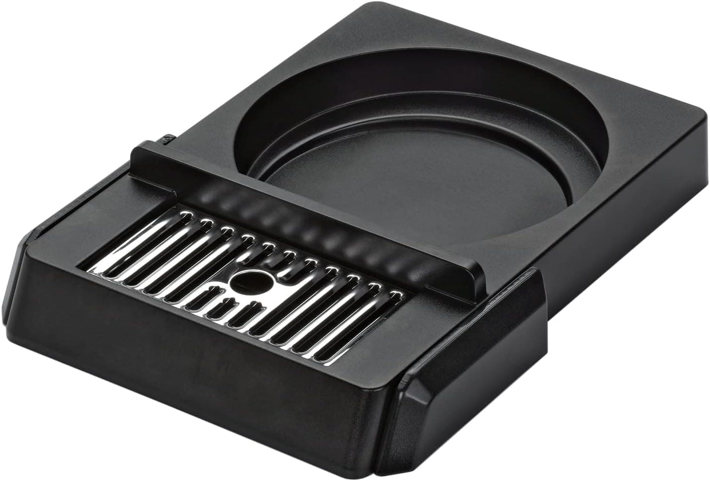 Service Ideas APDT1LBL Modular Airpot Rack with Drip Tray for 1 Airpot, Plastic, Black