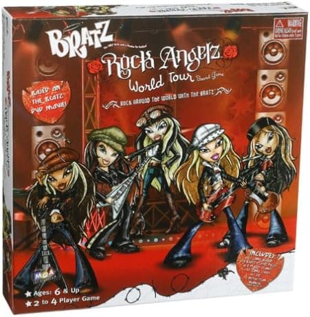 Bratz Rock Angelz World Tour Board Game