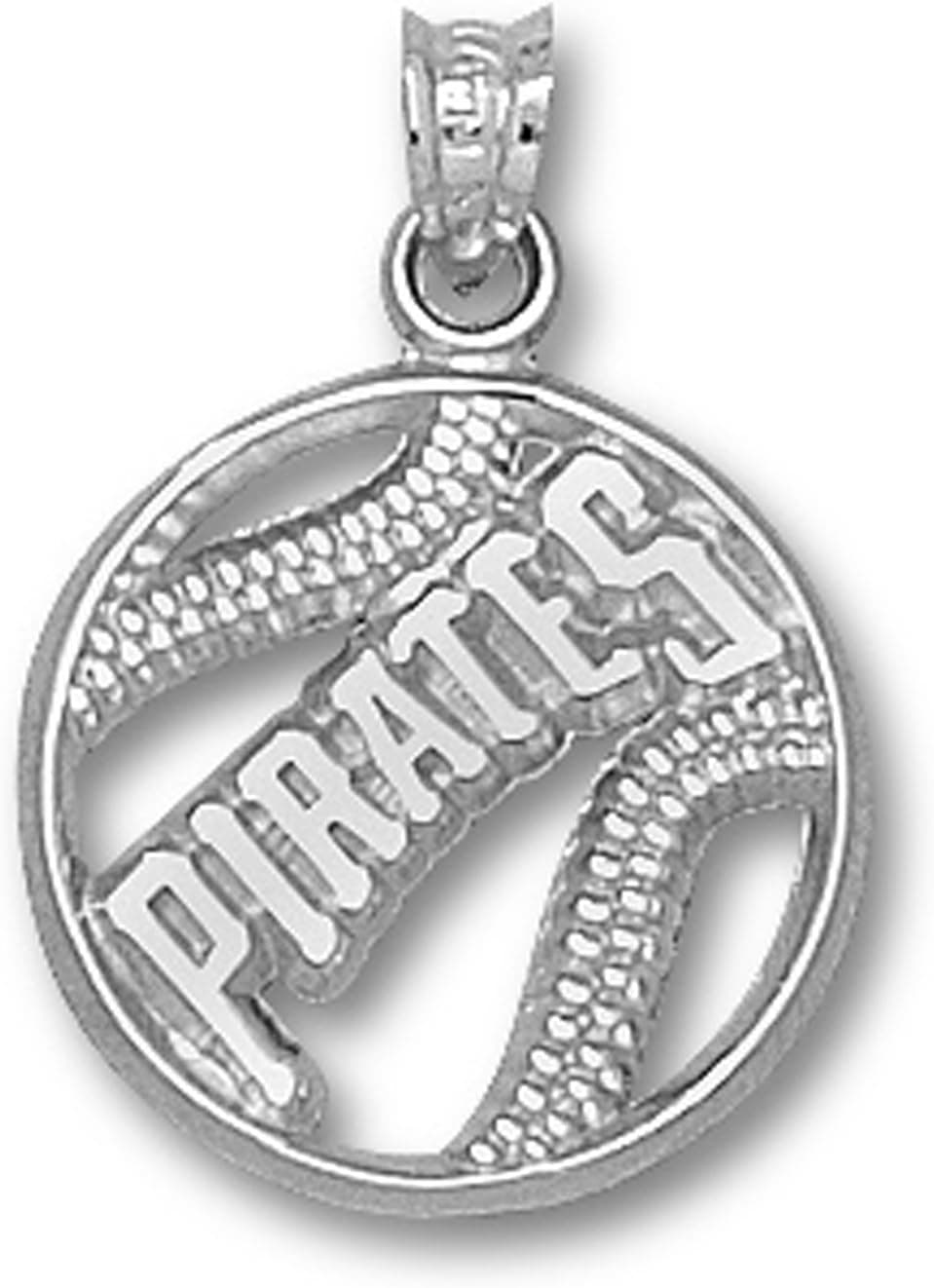 Pittsburgh Pirates MLB Sterling Silver 5/8 Charm