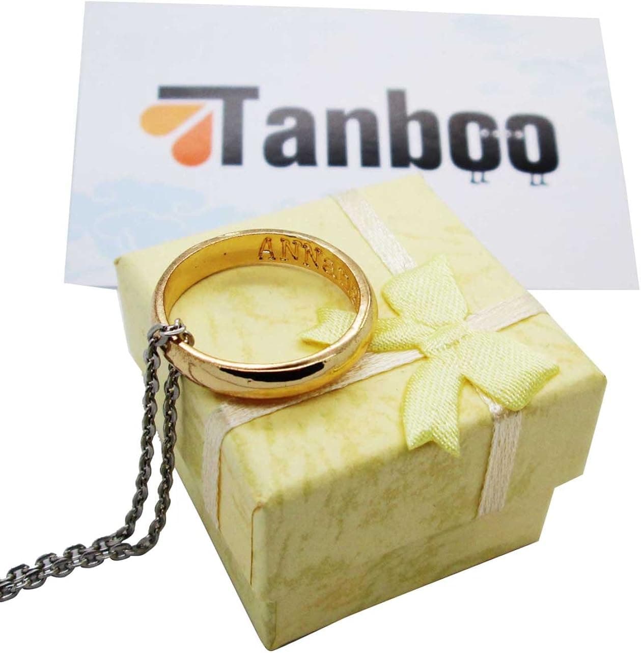 Tanboo The Hobbit Thorin Belt Buckle Necklace,The Hobbit An Unexpected Journey Necklace,with Tanboo Card and Annagle Necklace