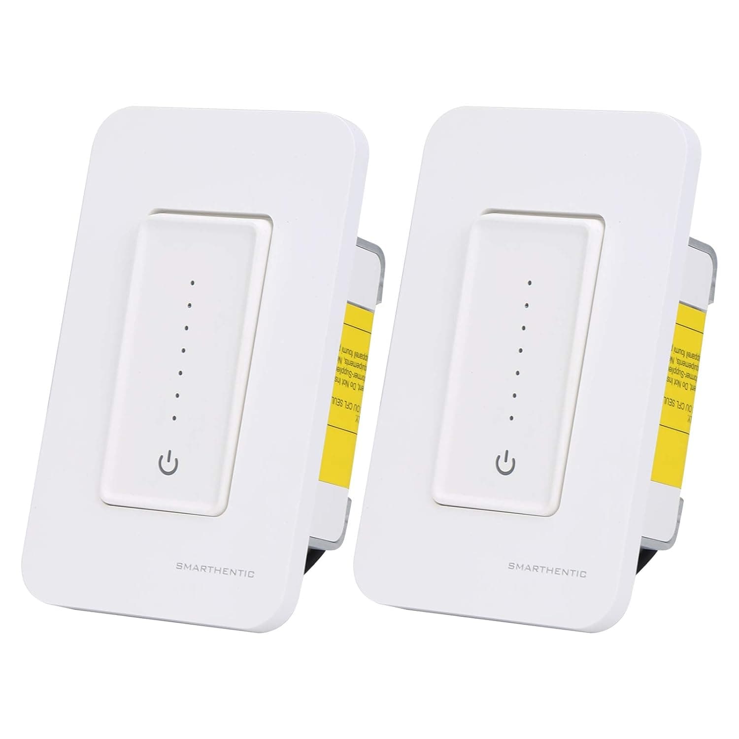 WiFi Smart Dimmer Switch with Neutral Wire, Remote Control for Dimmable Lamp, Ceiling Fan, Voice Control Via Alexa Google Home Devices, ETL Certified, 2-Pack (3 Way)