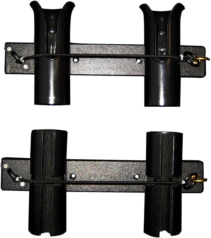 Taco P03-242B Rod Roof Rack for (2) Rods or Reels, Black Finish