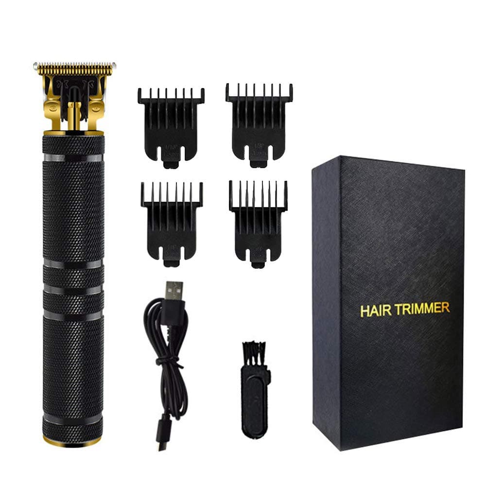 Professional Hair Clippers for Men Pro Li Barber Grooming Waterproof Rechargeable Cordless Quiet T-Blade Trimmer