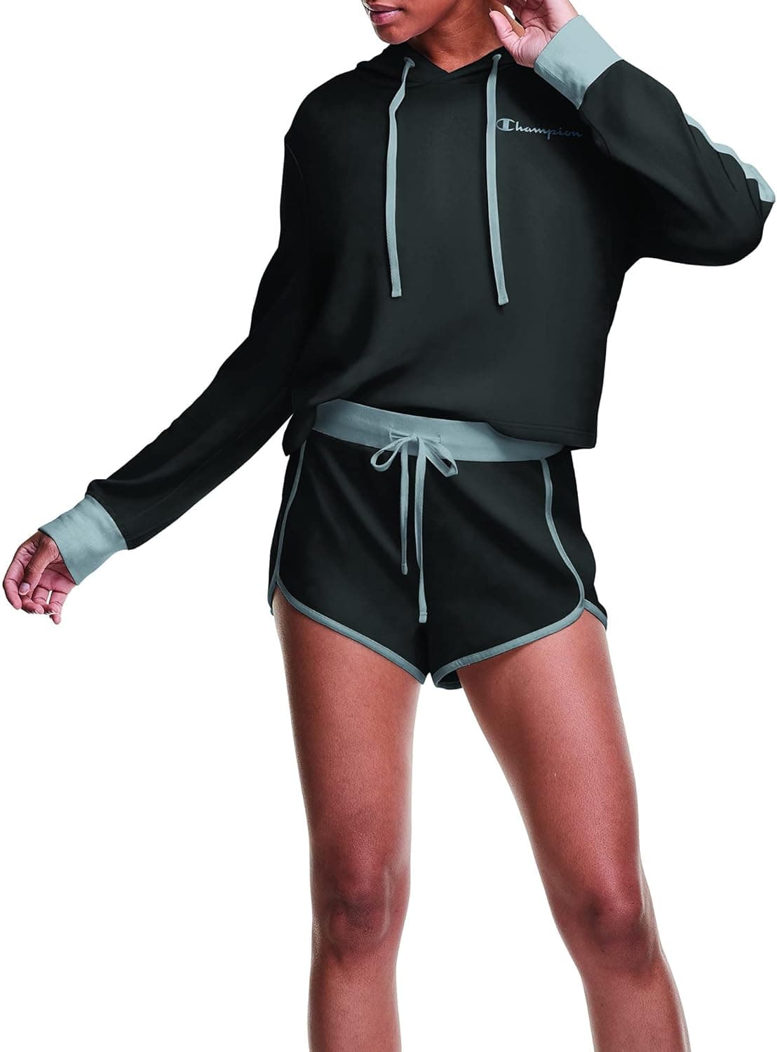 Champion Women's Cropped Hacci Sleep Set