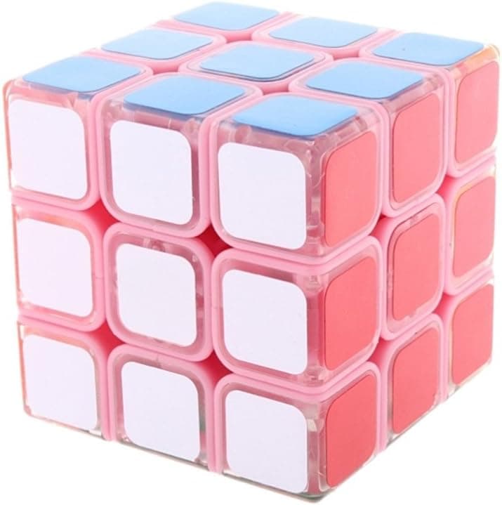 Baidecor Cube Puzzle 3 Layers Pink