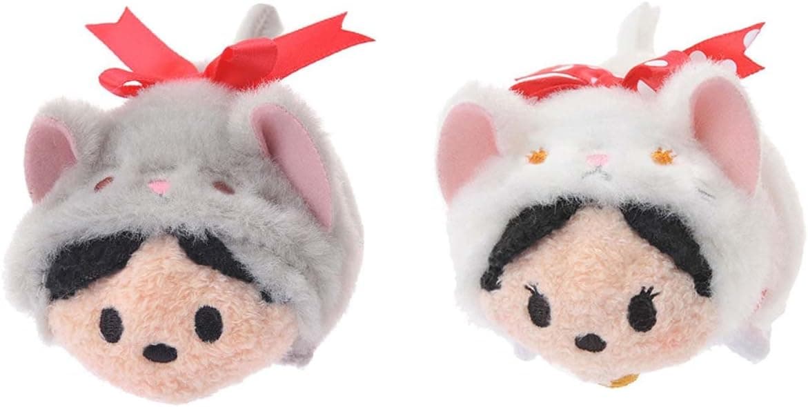 Disney Tsum Tsum Cat Mickey & Minnie (Japan Import)