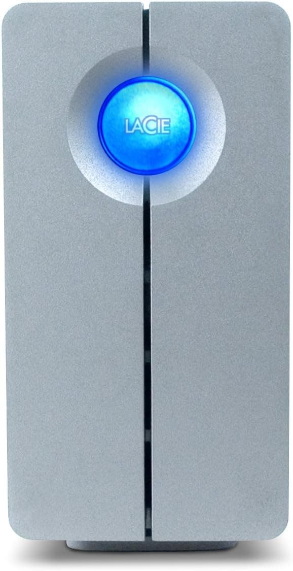 LaCie 2 big Network v.2 3 TB Gigabit Ethernet Professional 2-Bay RAID Hard Drive 301508U