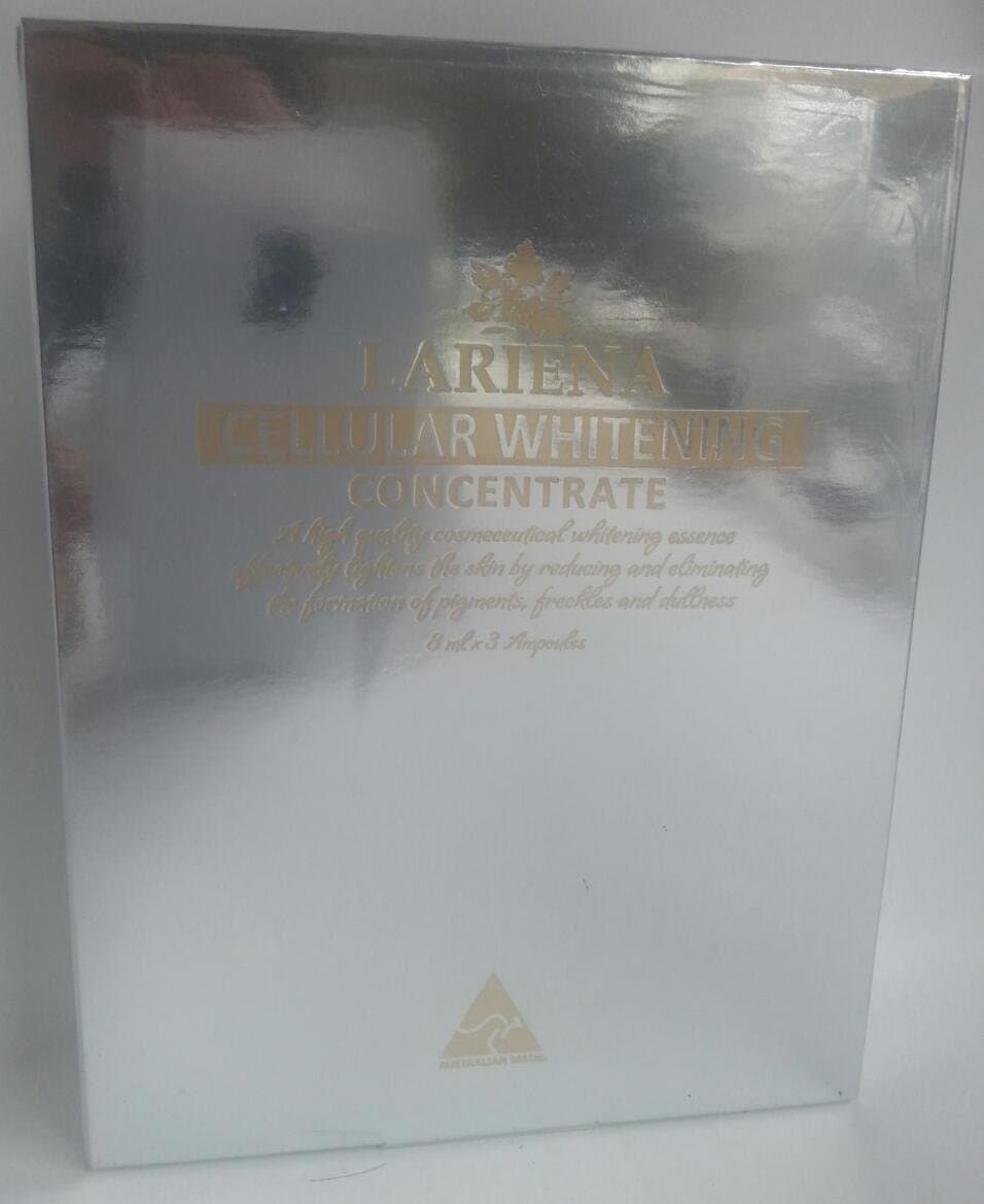 Lariena Cellular Lightening Skin Concentrate 3x8ml Bottles Box