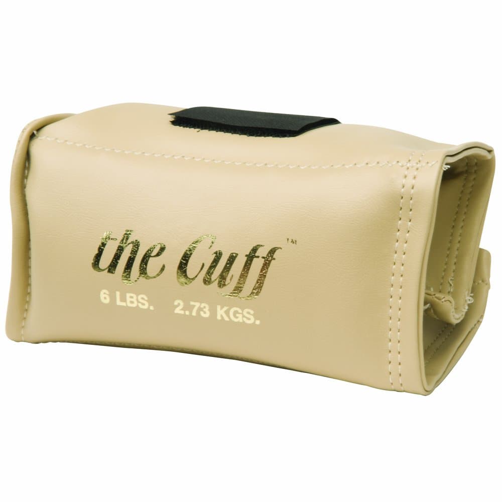 Cando 10-0210 Tan Cuff, 6 lbs Weight, for Wrist or Ankle